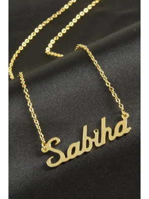 Sabiha isimli kolye (Kişiye Özel)