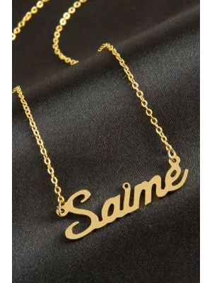 Saime isimli kolye (Kişiye Özel)