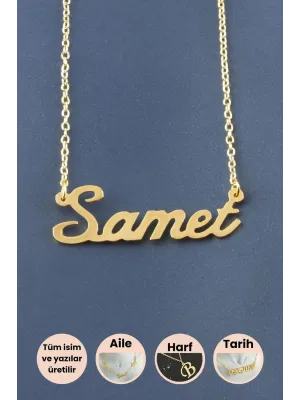 Samet İsimli Kolye