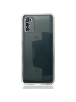 Samsung Galaxy A02s Kılıf Miami Şeffaf Silikon - Şeffaf