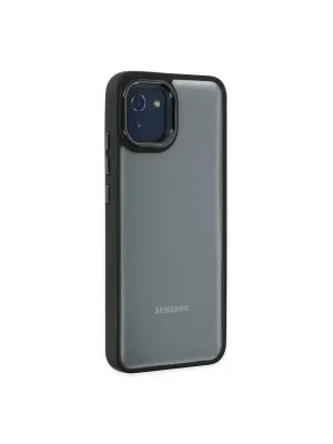 Samsung Galaxy A03 Kılıf Dora Kapak - Siyah