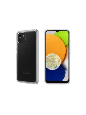 Samsung Galaxy A03 Kılıf Lüx Şeffaf Silikon