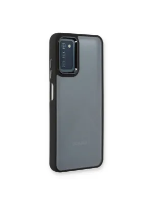 Samsung Galaxy A03s Kılıf Dora Kapak - Siyah