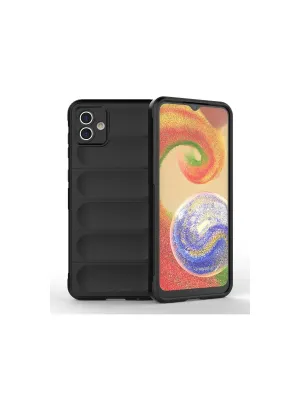 Samsung Galaxy A04 Kılıf Optimum Silikon - Siyah