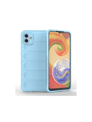 Samsung Galaxy A04 Kılıf Optimum Silikon - Sky Blue