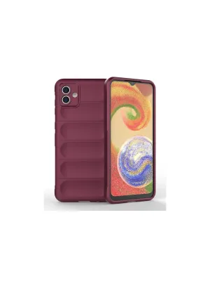 Samsung Galaxy A04e Kılıf Optimum Silikon - Bordo