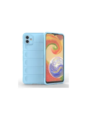Samsung Galaxy A04e Kılıf Optimum Silikon - Sky Blue