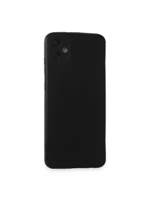 Samsung Galaxy A05 Kılıf Loop Deri Silikon - Siyah