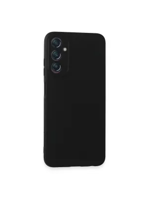 Samsung Galaxy A05s Kılıf First Silikon - Siyah