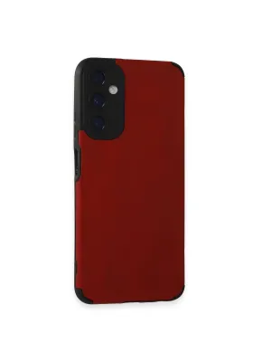 Samsung Galaxy A05s Kılıf Loop Deri Silikon - Kırmızı