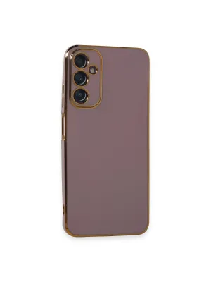 Samsung Galaxy A05s Kılıf Volet Silikon - Mor