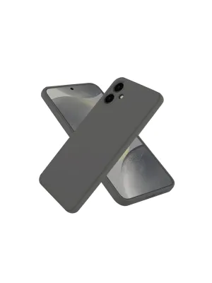 Samsung Galaxy A06 Kılıf First Silikon - Gri
