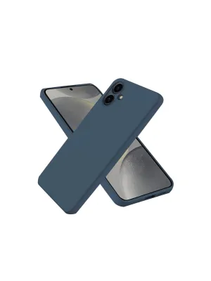 Samsung Galaxy A06 Kılıf First Silikon - Lacivert