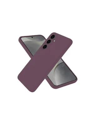 Samsung Galaxy A06 Kılıf First Silikon - Mürdüm