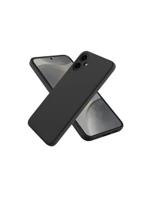Samsung Galaxy A06 Kılıf First Silikon - Siyah