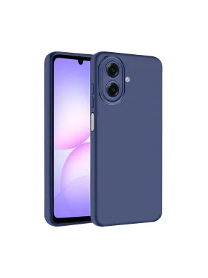 Samsung Galaxy A07 4g First Silikon - Lacivert