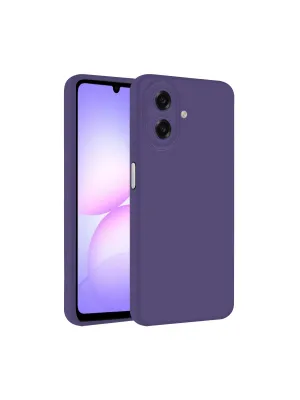 Samsung Galaxy A07 4g First Silikon - Mürdüm