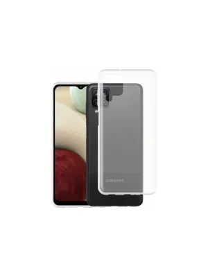 Samsung Galaxy A12 Kılıf Lüx Şeffaf Silikon
