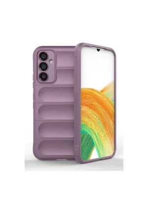 Samsung Galaxy A15 4g Kılıf Optimum Silikon - Mor