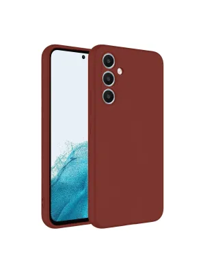 Samsung Galaxy A16 5g Kılıf First Silikon - Bordo
