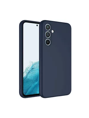 Samsung Galaxy A16 5g Kılıf First Silikon - Lacivert