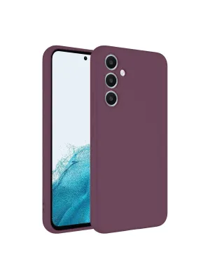 Samsung Galaxy A16 5g Kılıf First Silikon - Mürdüm