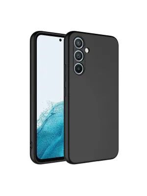 Samsung Galaxy A16 5g Kılıf First Silikon - Siyah