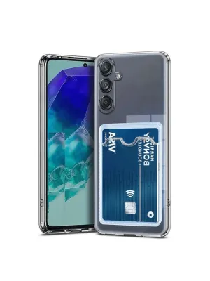 Samsung Galaxy A17 5g Kart Şeffaf Silikon - Şeffaf