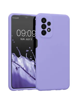 Samsung Galaxy A23 4g Kılıf First Silikon - Lila