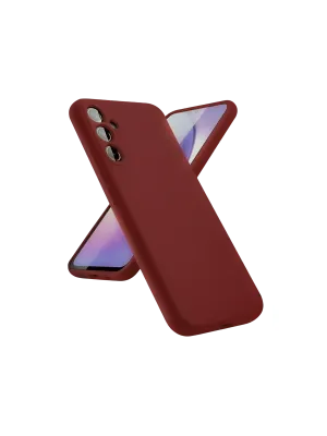 Samsung Galaxy A24 4g Kılıf First Silikon - Bordo