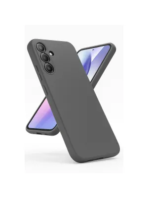 Samsung Galaxy A24 4g Kılıf First Silikon - Gri