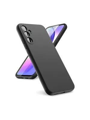Samsung Galaxy A24 4g Kılıf First Silikon - Siyah