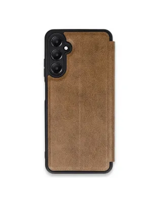 Samsung Galaxy A26 Kılıf Flip Cover - Taba