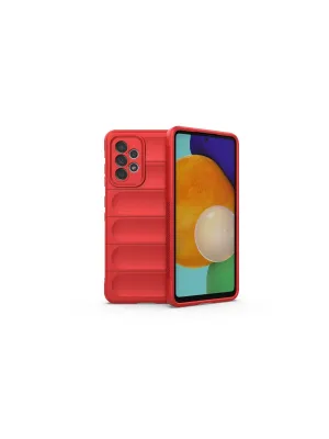 Samsung Galaxy A52 Kılıf Optimum Silikon - Kırmızı