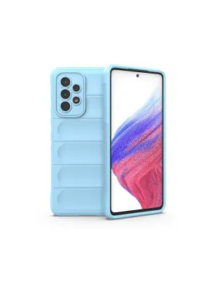 Samsung Galaxy A53 5g Kılıf Optimum Silikon - Sky Blue