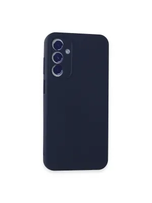 Samsung Galaxy A55 5g Kılıf First Silikon - Lacivert