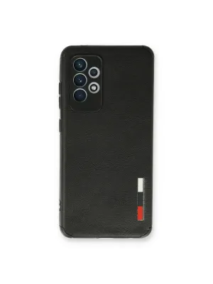 Samsung Galaxy A73 5g Kılıf Loop Deri Silikon - Siyah