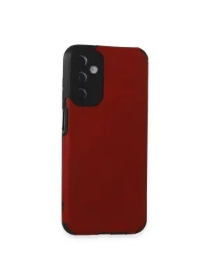 Samsung Galaxy M14 5g Kılıf Loop Deri Silikon - Kırmızı