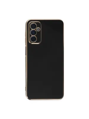 Samsung Galaxy M23 Kılıf Volet Silikon - Siyah