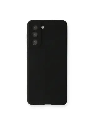 Samsung Galaxy S22 Plus Kılıf First Silikon - Siyah