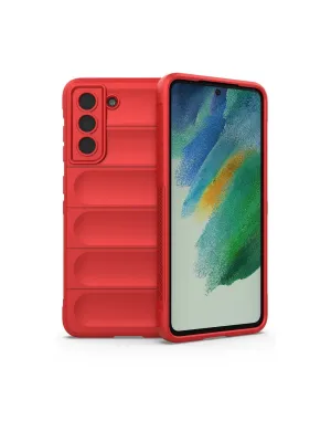 Samsung Galaxy S22 Plus Kılıf Optimum Silikon - Kırmızı