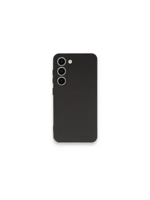 Samsung Galaxy S23 Plus Kılıf First Silikon - Siyah