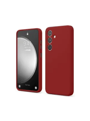 Samsung Galaxy S24 Fe Kılıf First Silikon - Kırmızı