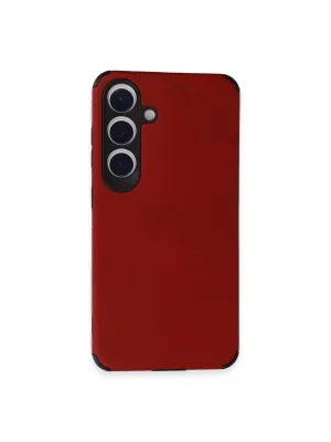 Samsung Galaxy S24 Kılıf Loop Deri Silikon - Kırmızı