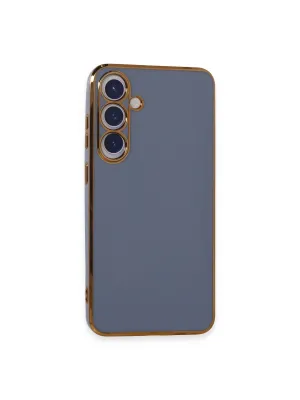 Samsung Galaxy S24 Plus Kılıf Volet Silikon - Mavi