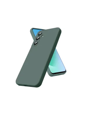 Samsung Galaxy S25 Fe First Silikon - Koyu Yeşil