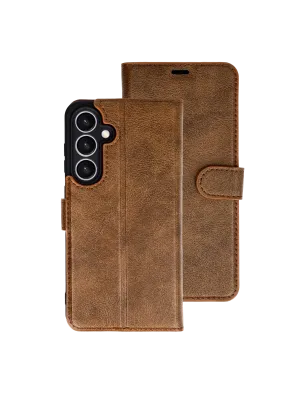 Samsung Galaxy S26 Plus Trend S Plus Kapaklı Kılıf - Taba