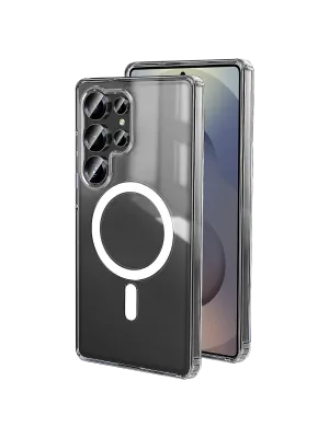Samsung Galaxy S26 Ultra Magneticsafe Şeffaf Silikon - Şeffaf