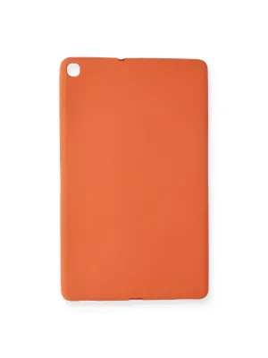 Samsung Galaxy T510 Tab A 10.1 Kılıf Evo Tablet Silikon - Turuncu