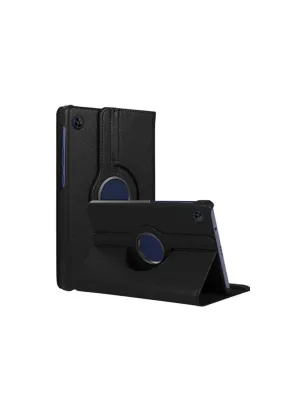 Samsung Galaxy Tab A11 360 Tablet Deri Kılıf - Siyah